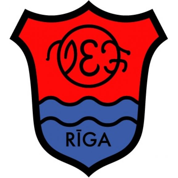 Logo of FK VEF Riga (early 90's logo)