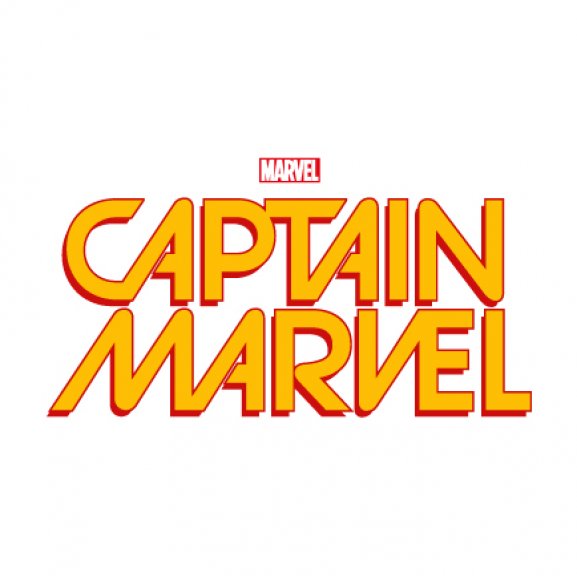 Logo of captain marvel comic book