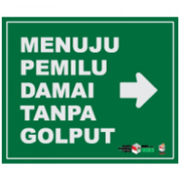 Logo of Menuju Pemilu Damai Golput
