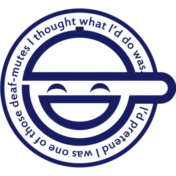 Logo of The Laughing Man - Ghost In The Shell