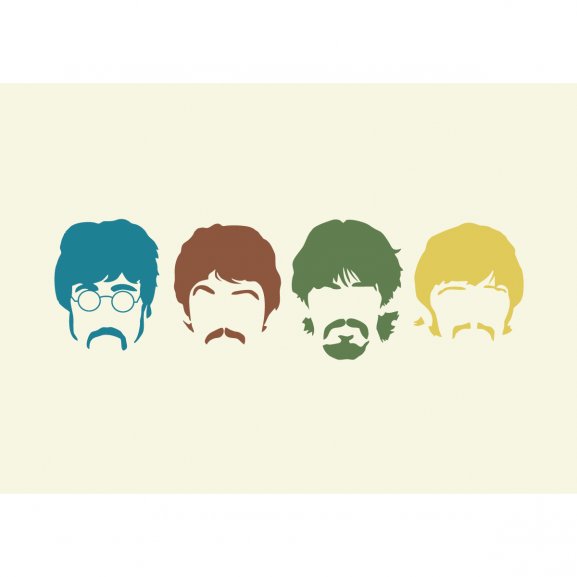 Logo of Beatles silhouettes