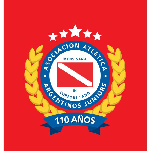 Logo of Asociación Atlética Argentinos Juniors - 110 años