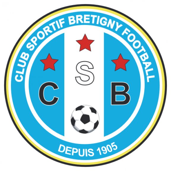 Logo of Club Sportif Bretigny Football