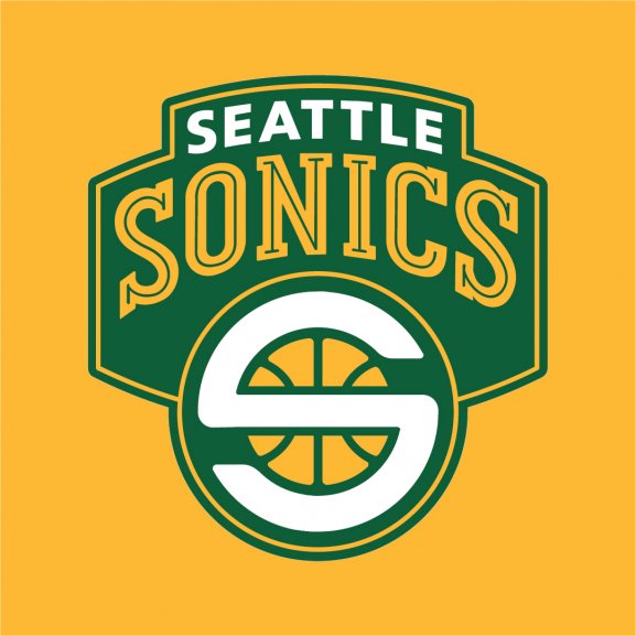 Logo of Seattle Sonics 2001-2008
