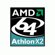 Logo of AMD 64 Athlon X2
