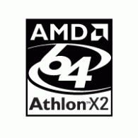 Logo of AMD 64 Athlon X2