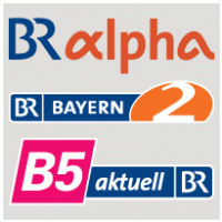 Logo of BR alpha, BR2 BR 5 as of 2007