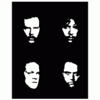 Logo of metallica faces