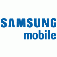 samsung mobile logo vector