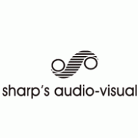 Logo of sharp&#039;s audio-visual