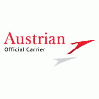 Air Alps Vintage Logo Austrian Airline HOODY