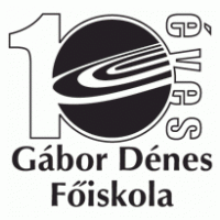 Logo of 10 éves Gábor Dénes Főiskola