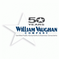 Logo of William Vaughan Company 50th Year