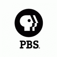 Logo of Public Broadcasting Service (PBS) Registered Trademark (Vertical display)