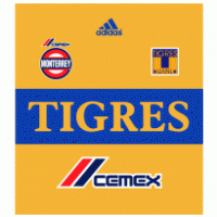 Logo of adidas Tigres 2010