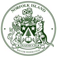 Logo of Norfolk Island Soccer Federation
