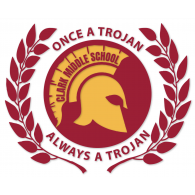 Logo of Clark Middle School Trojan