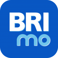 Logo of BRImo with alternate wordmark