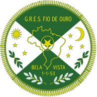 Logo of G.R.E.S. Fio de Ouro