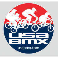 Logo of USA BMX circular logo