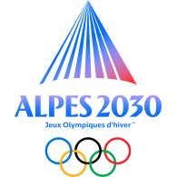 Logo of Alpes 2030 Winter Olympics