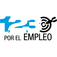 Logo of 1,2,3, Por el Empleo