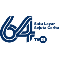 Logo of 64 tahun TVRI