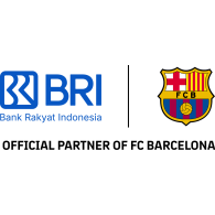 Logo of BRI Official Partner of FC Barcelona