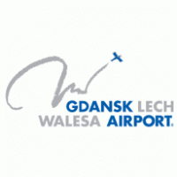 Logo of Lech Walesa Airport Gdansk