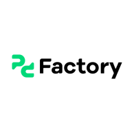 Logo of pc Factory • Tecnología para ti