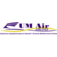 Logo of Ukrainian Mediterranean Airlines