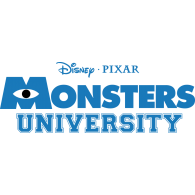 monsters university logo vector