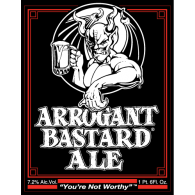 Logo of Arrogant Bastard Ale