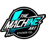 logo sticker machine