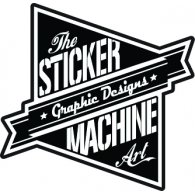 logo sticker machine