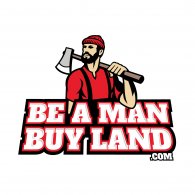 Logo of Be A Man Buy Land