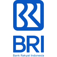 Logo of BRI in vertical version